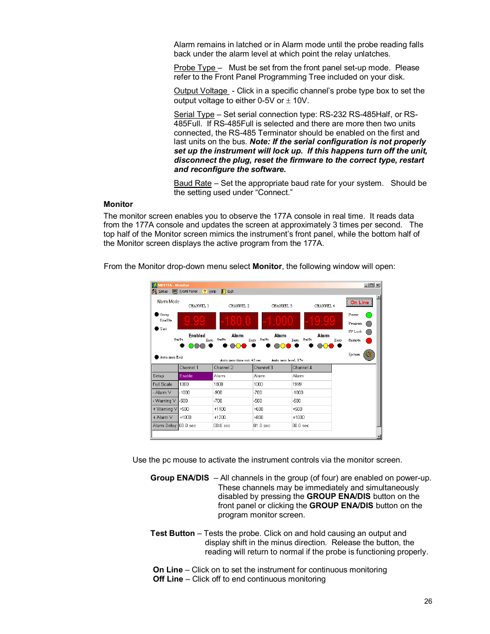 Monroe Electronics Electrostatic Fieldmeter - Static Monitor - model 177A User Manual | Page 27 / 96