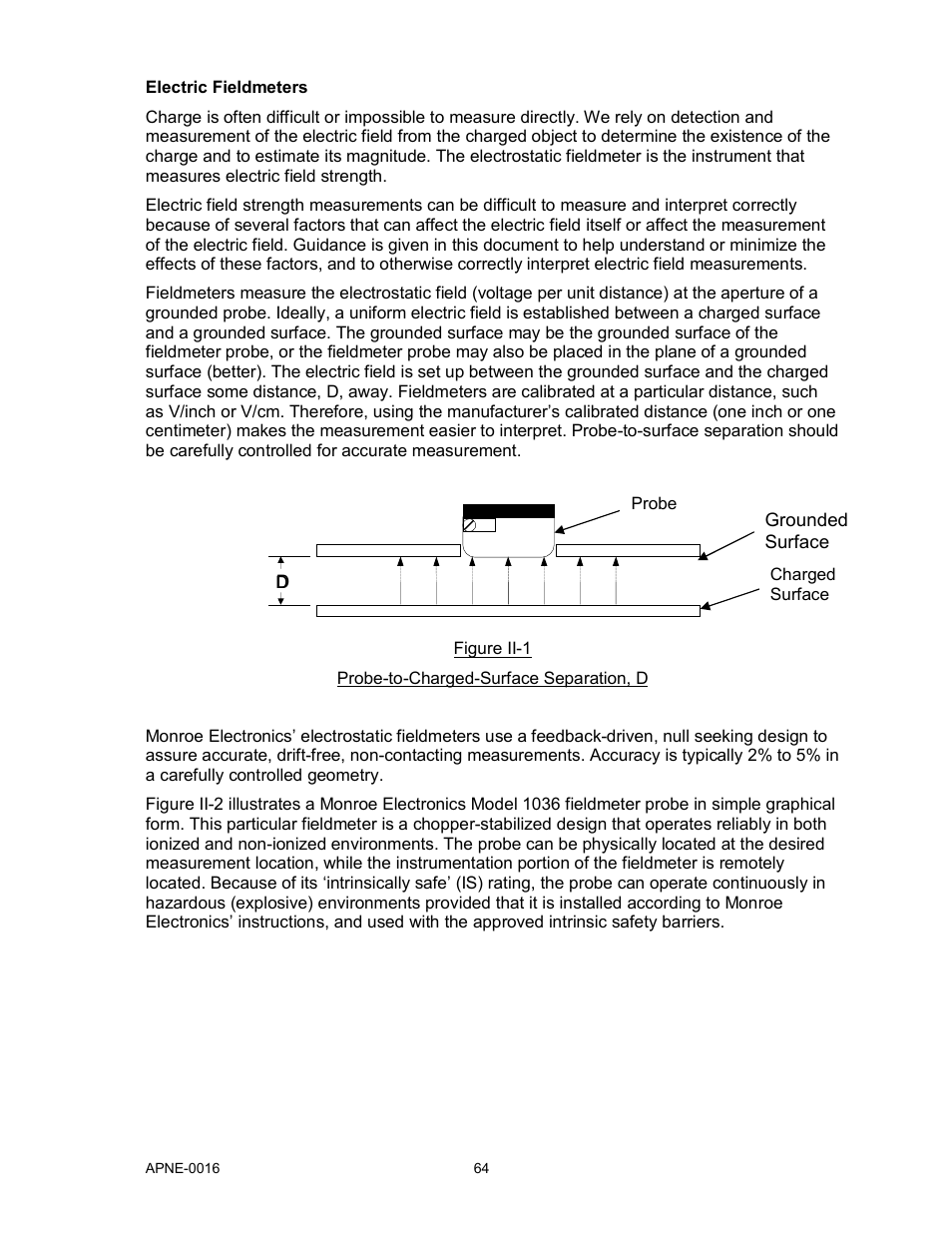 Monroe Electronics Electrostatic Fieldmeter - Static Monitor - model 177A User Manual | Page 65 / 96