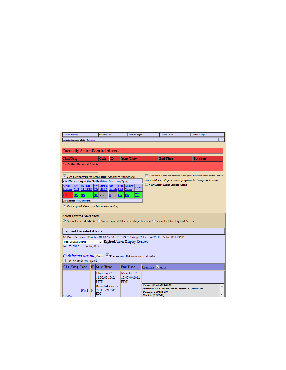 5 decoder | Monroe Electronics R189se User Manual | Page 84 / 114