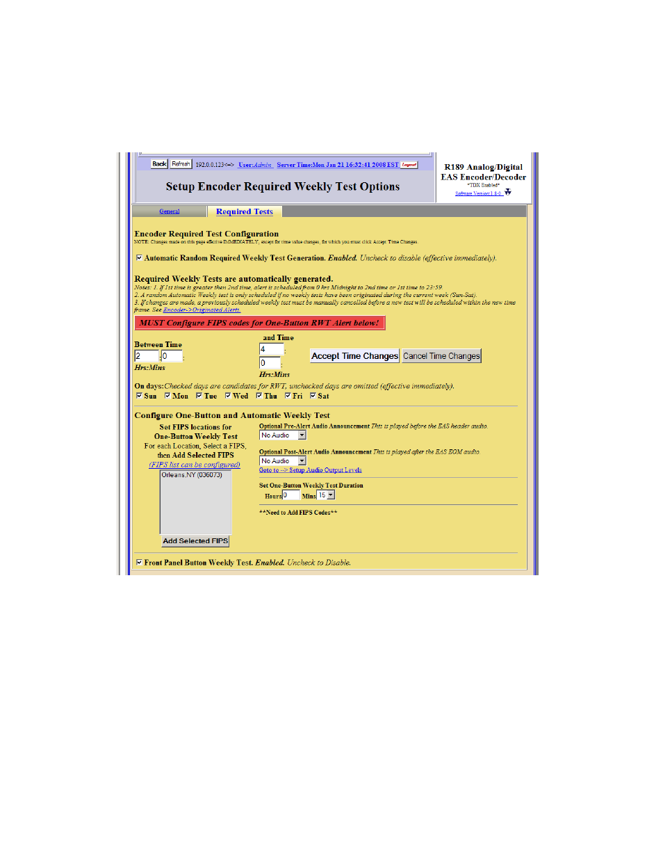 Monroe Electronics R189 User Manual | Page 8 / 22