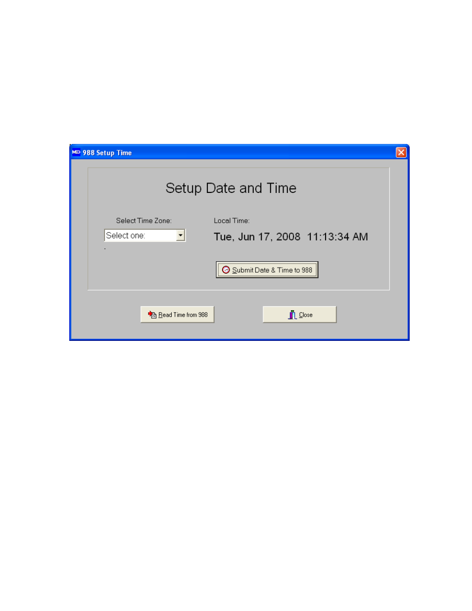 To set date & time (gmt greenwich mean time) | Monroe Electronics 988 User Manual | Page 11 / 19