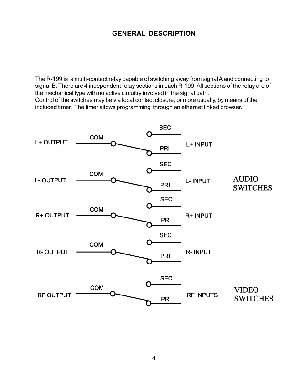 Monroe Electronics R199 User Manual | Page 4 / 29