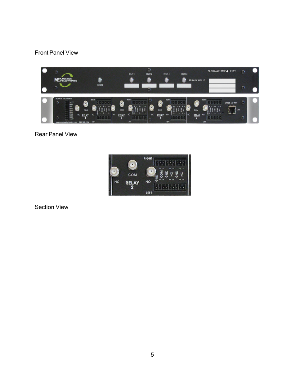 Monroe Electronics R199 User Manual | Page 5 / 29