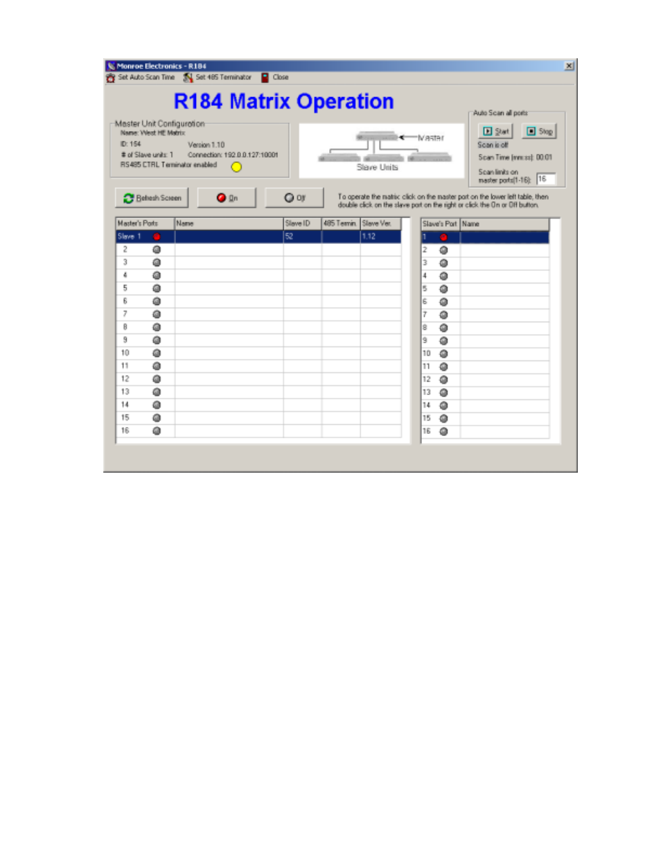 Monroe Electronics R184 User Manual | Page 22 / 25