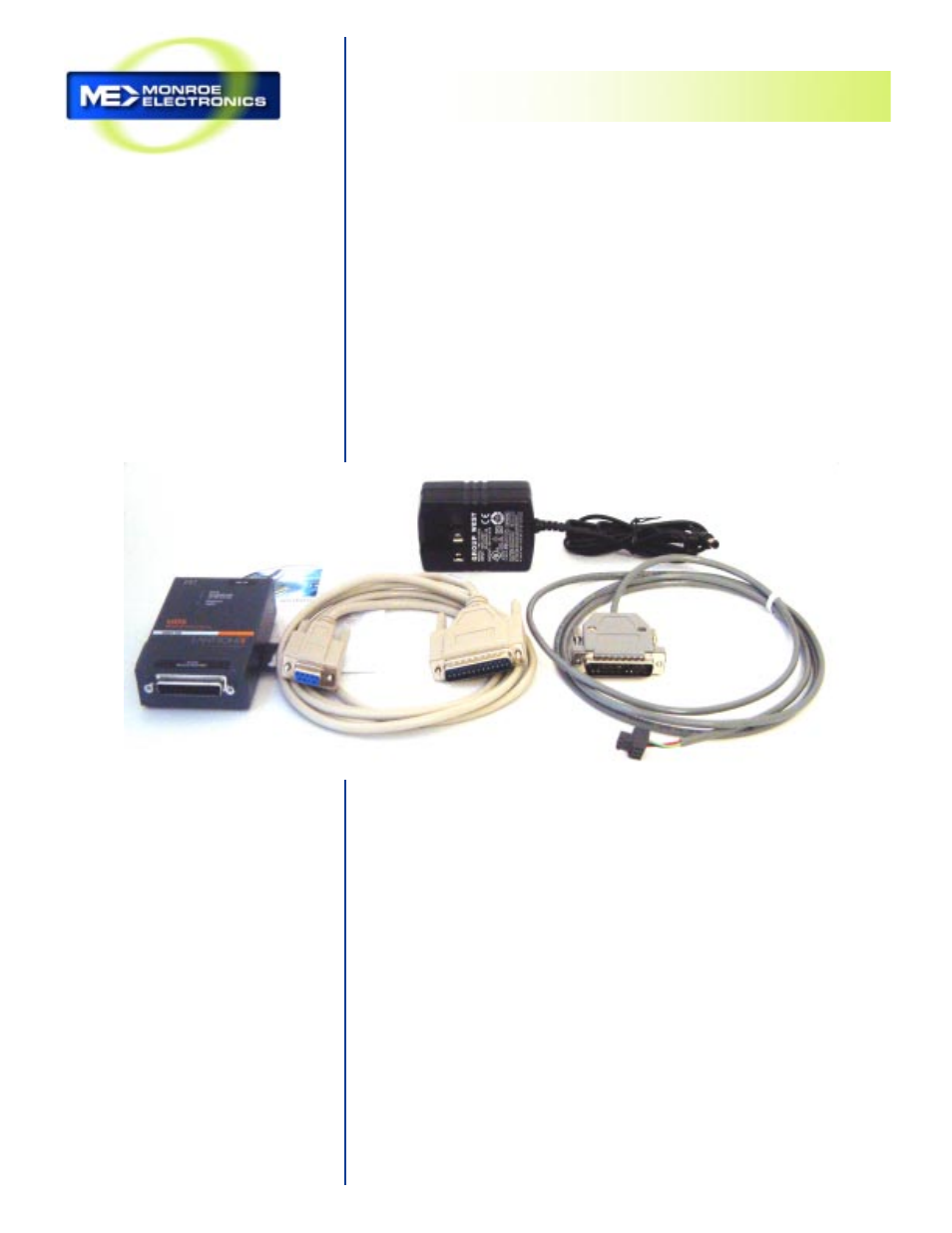 Lan to rs485 | Monroe Electronics R184 User Manual | Page 25 / 25