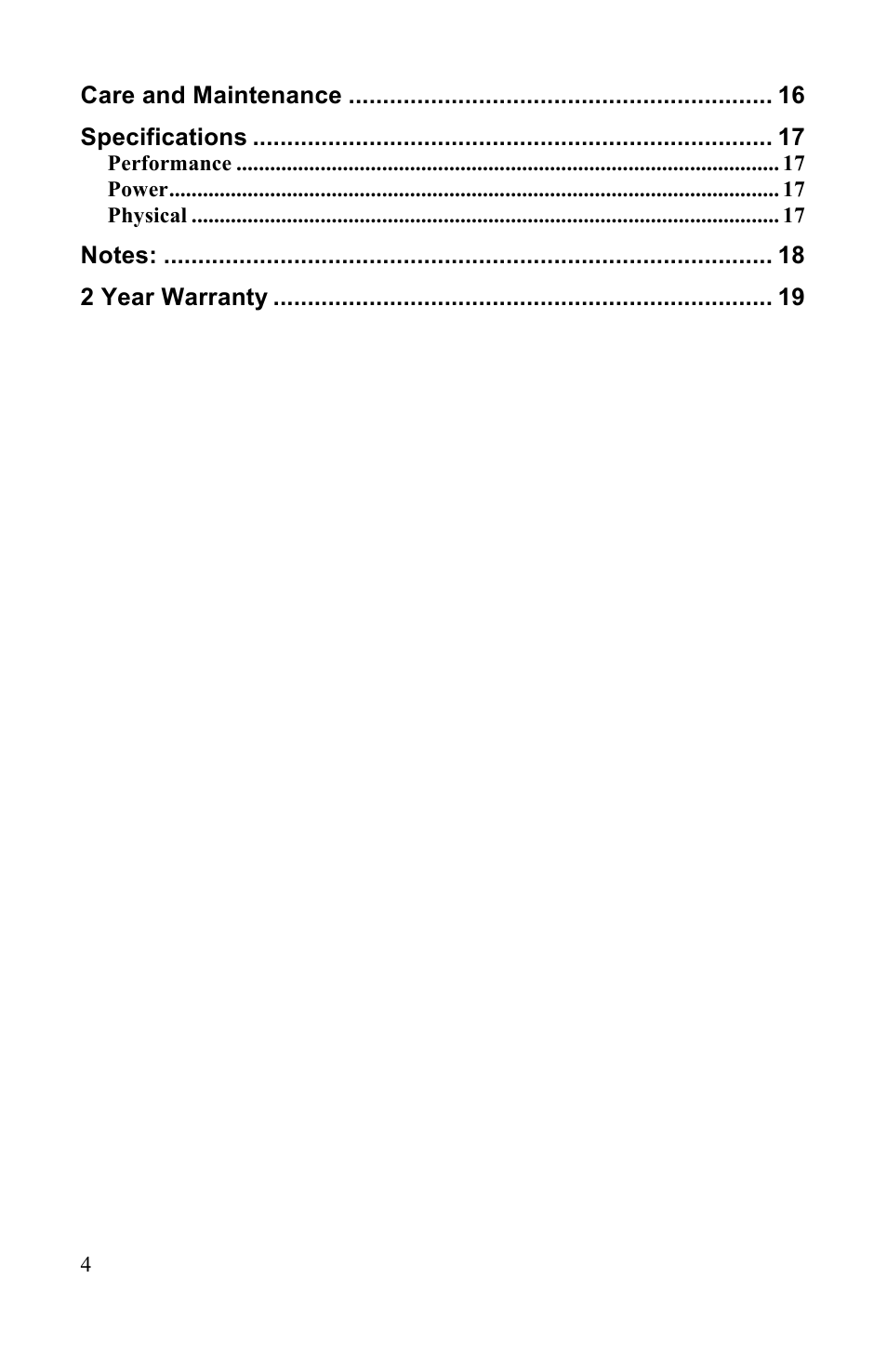 NeoPro Vandenberg User Manual | Page 4 / 20