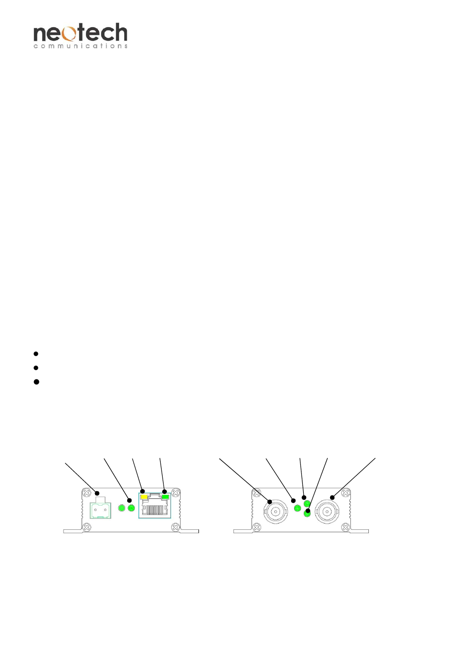 Neotech Communications FEC-11CV User Manual | 4 pages