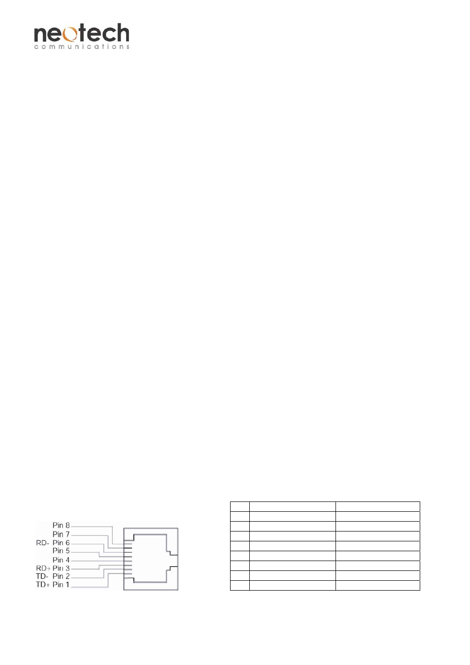 Fec-11cp series, Connecting to power, Connecting to coax | Connecting to ethernet | Neotech Communications FEC-11CP User Manual | Page 2 / 3