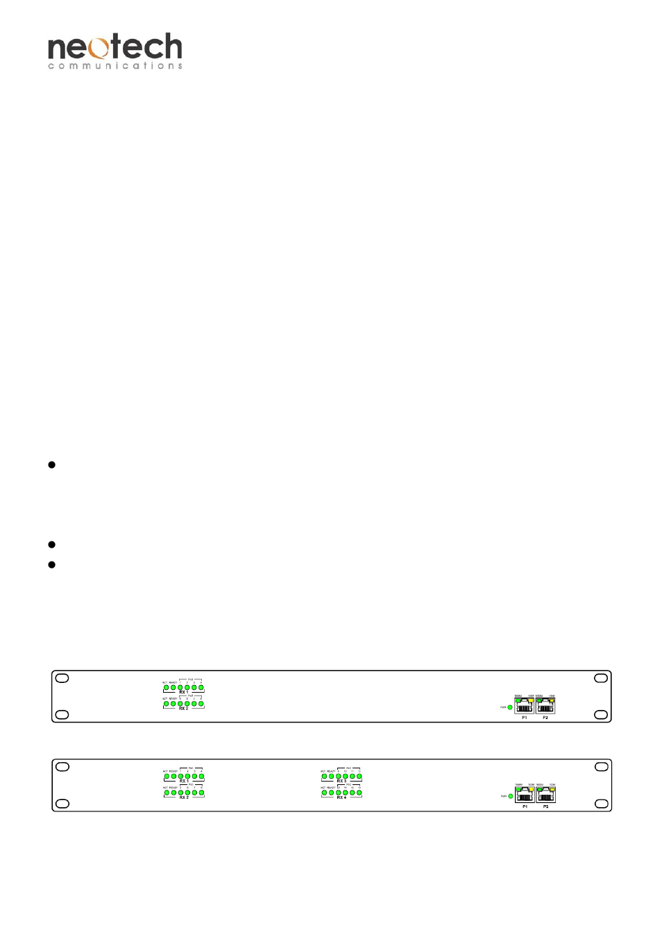 Neotech Communications GEC-48CHP-R User Manual | 5 pages