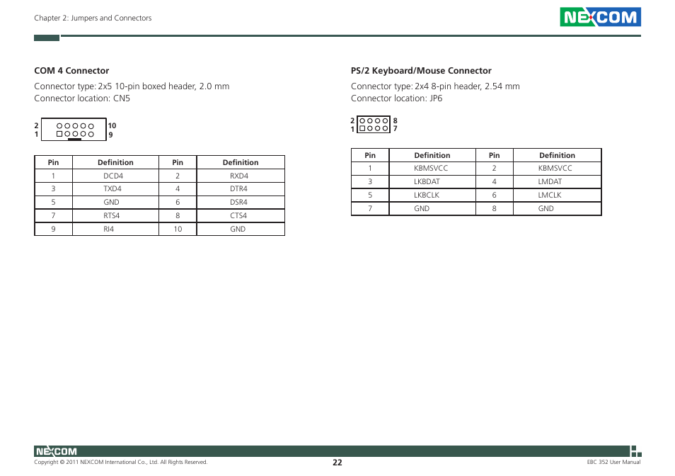 NEXCOM EBC 352 User Manual | Page 35 / 68