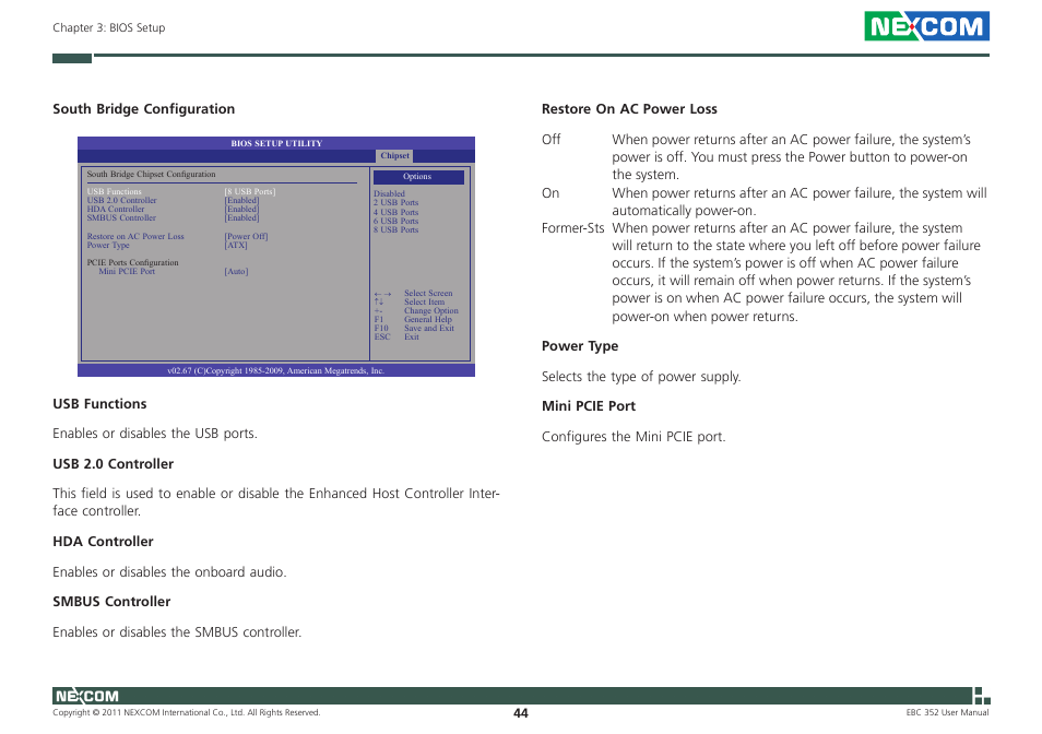 NEXCOM EBC 352 User Manual | Page 57 / 68