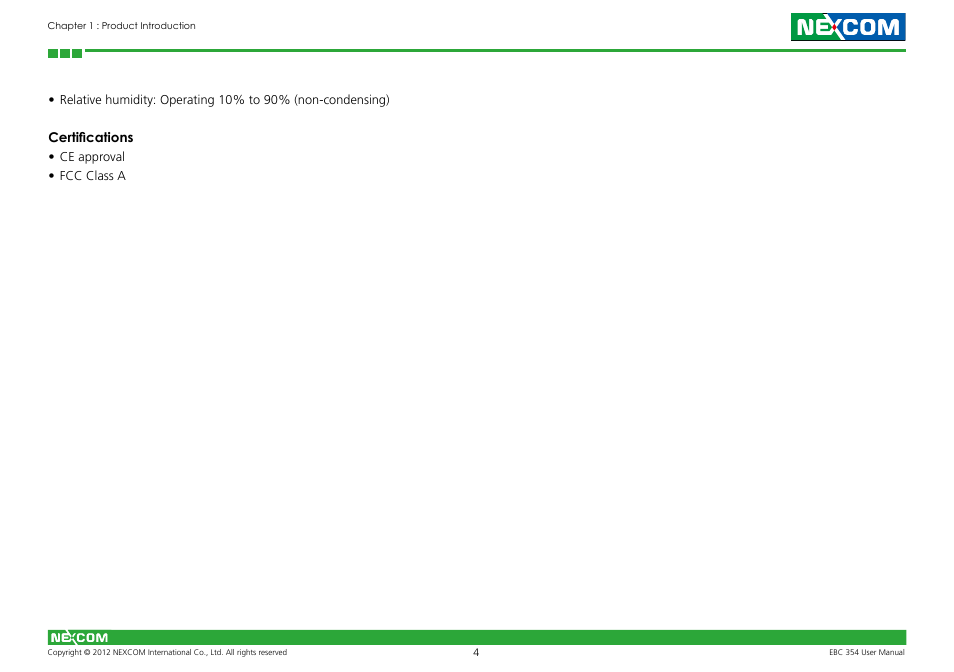 NEXCOM EBC 354 User Manual | Page 17 / 63