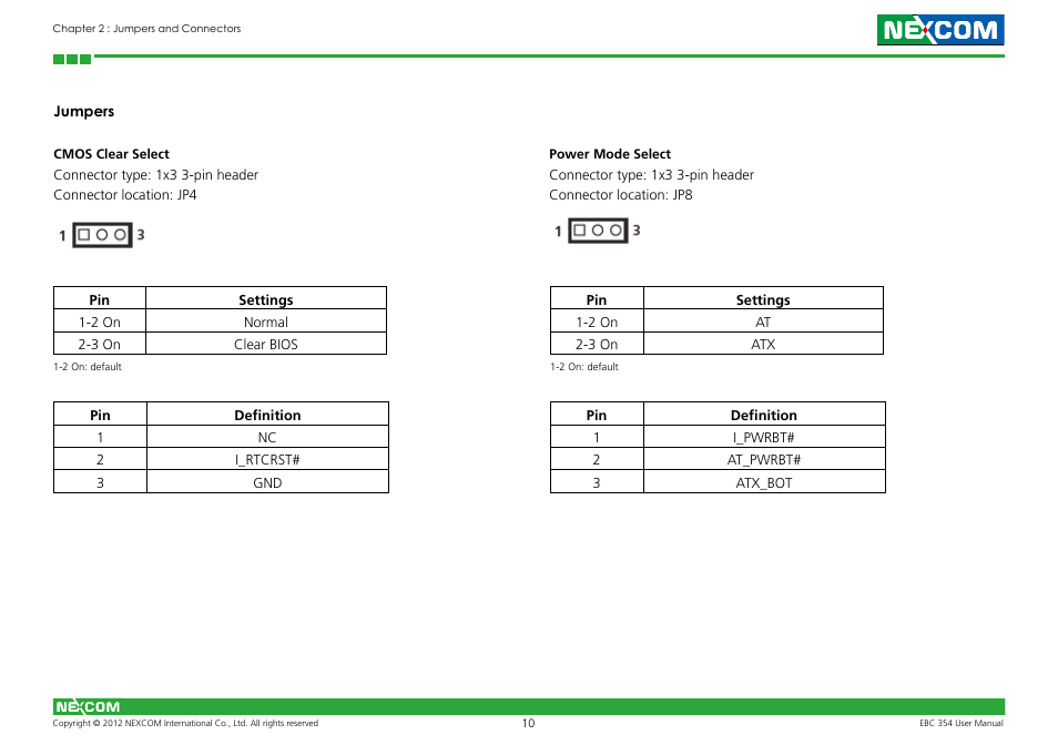 NEXCOM EBC 354 User Manual | Page 23 / 63