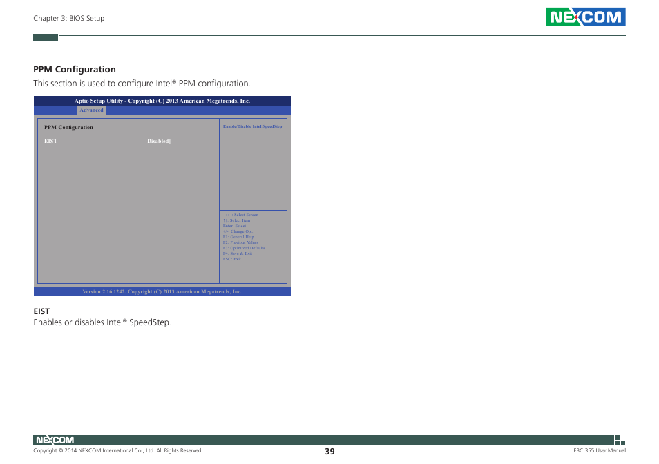 Ppm configuration | NEXCOM EBC 355 User Manual | Page 53 / 63