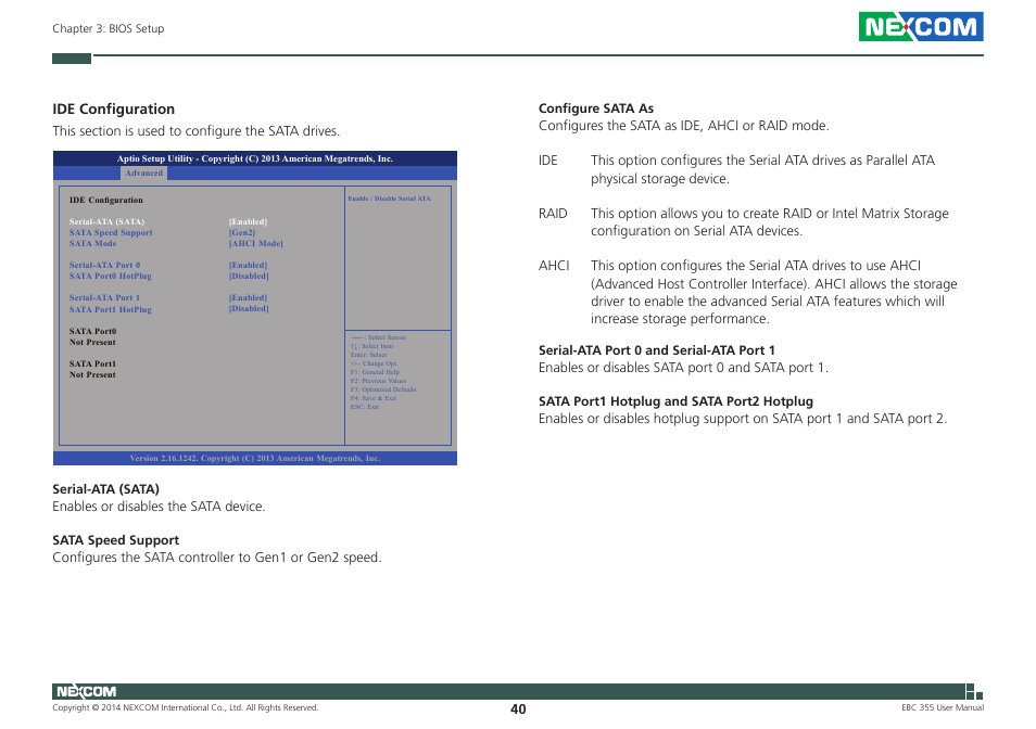 NEXCOM EBC 355 User Manual | Page 54 / 63