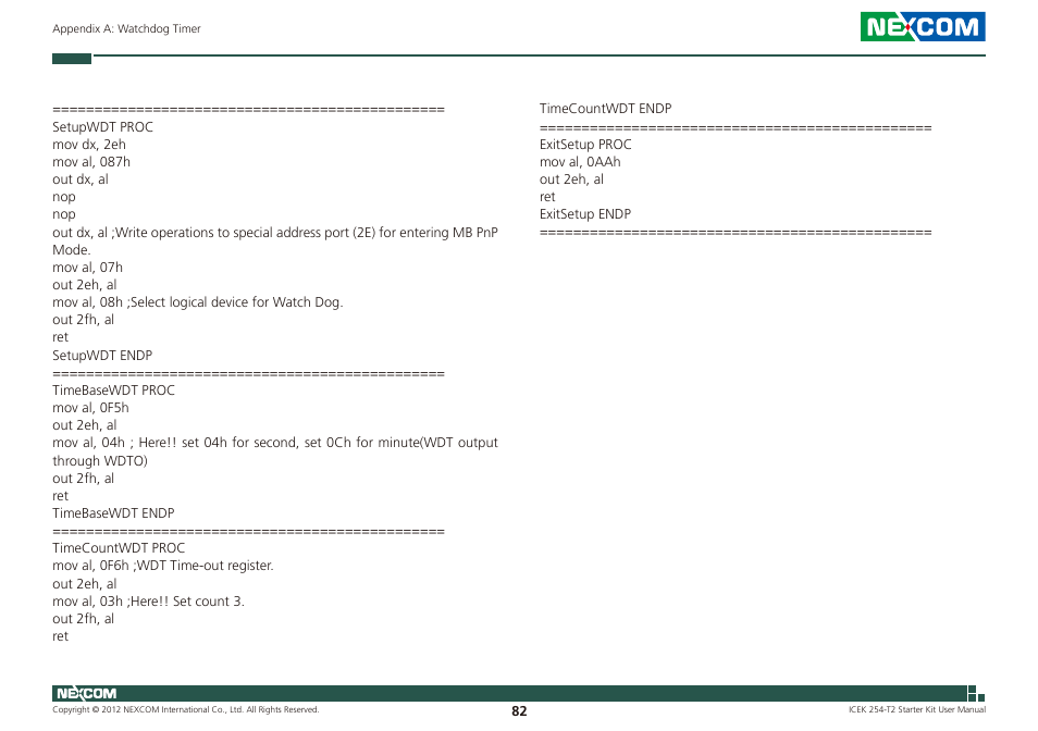 NEXCOM ICES 254 User Manual | Page 96 / 98