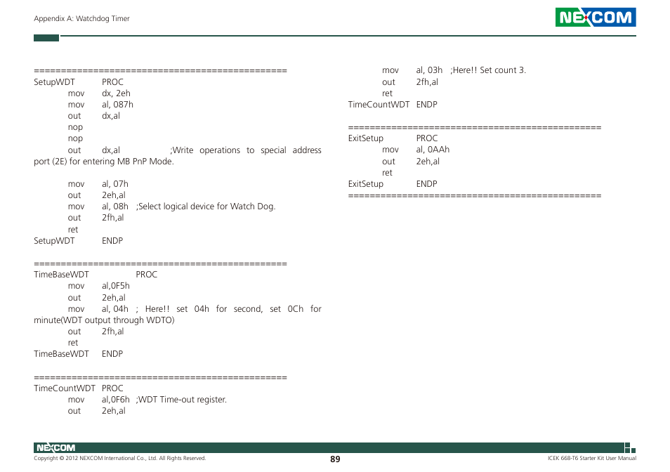NEXCOM ICES 668 User Manual | Page 103 / 105