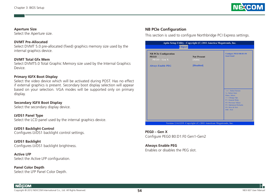 NEXCOM NEX 607 User Manual | Page 69 / 75