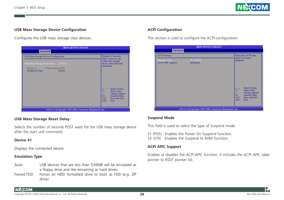 NEXCOM NEX 608 User Manual | Page 52 / 67