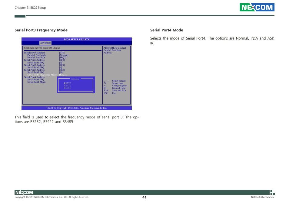 NEXCOM NEX 608 User Manual | Page 54 / 67