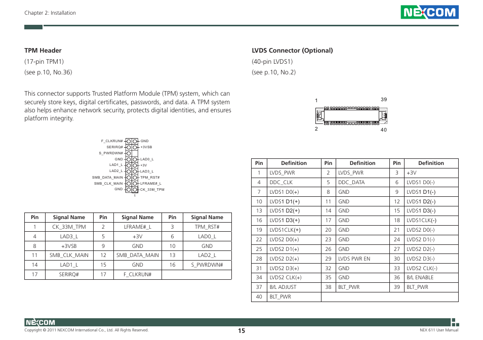 NEXCOM NEX 611 User Manual | Page 26 / 51