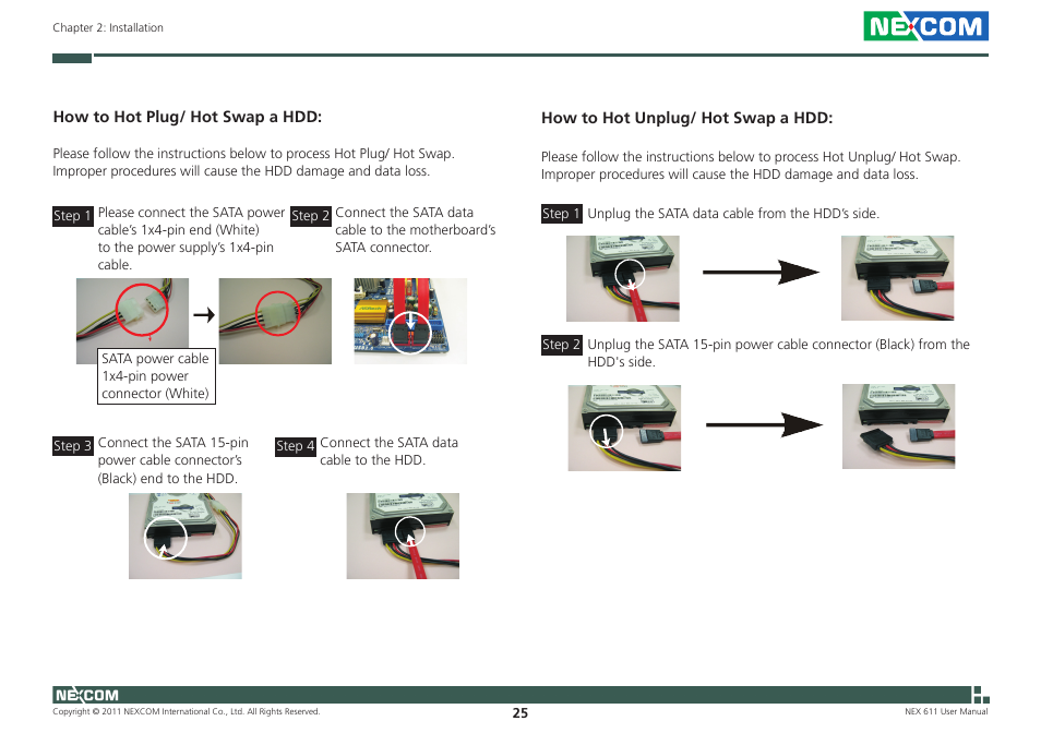NEXCOM NEX 611 User Manual | Page 36 / 51