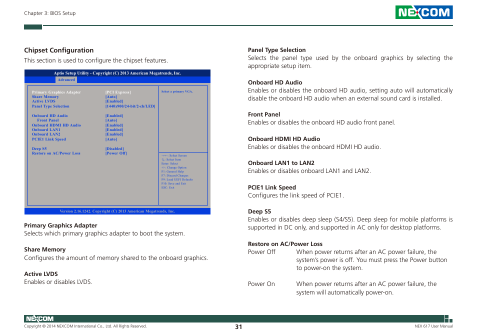 NEXCOM NEX 617 User Manual | Page 45 / 53