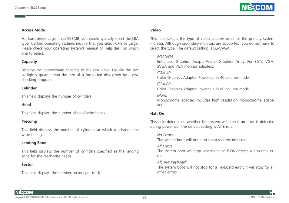 NEXCOM NISE 101 User Manual | Page 51 / 79