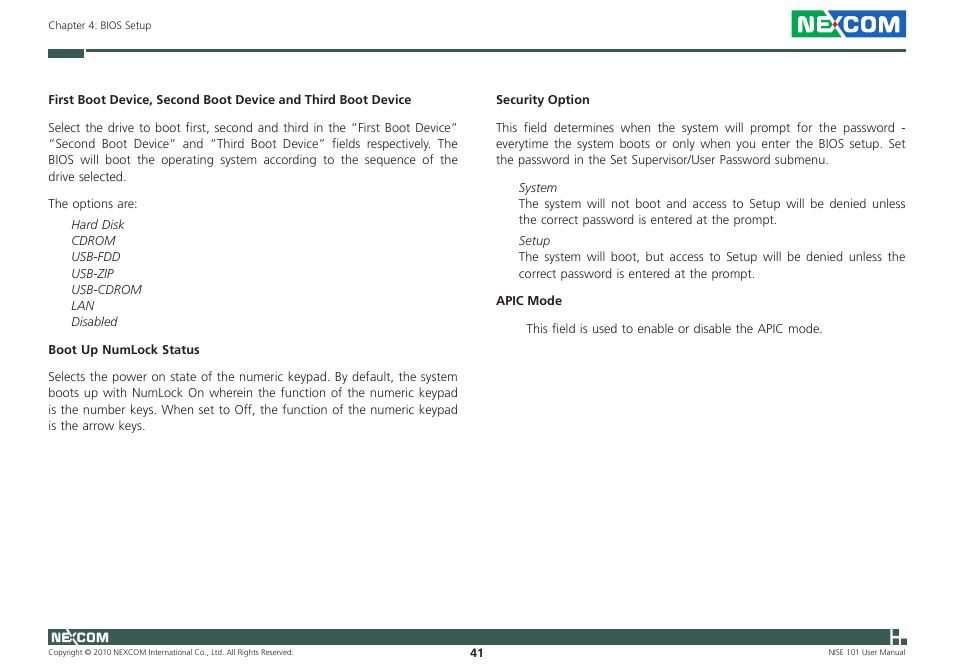 NEXCOM NISE 101 User Manual | Page 54 / 79