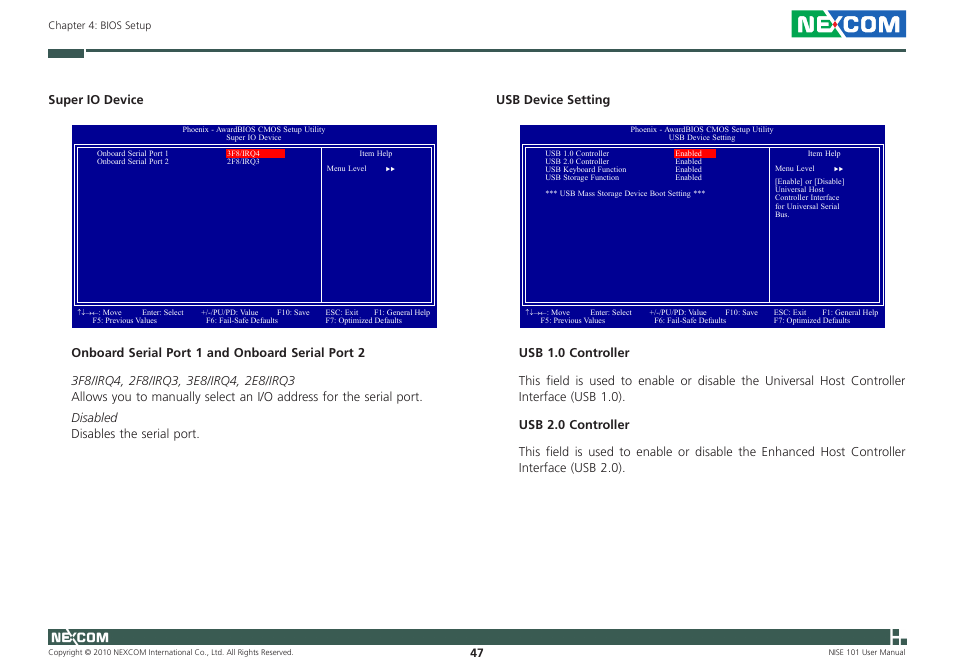 Super io device | NEXCOM NISE 101 User Manual | Page 60 / 79