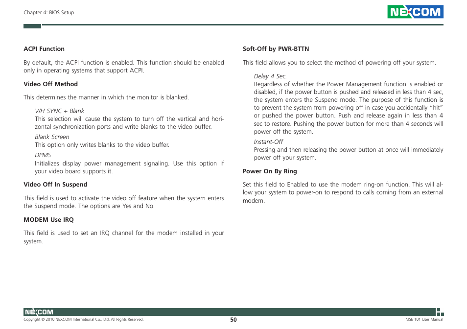 NEXCOM NISE 101 User Manual | Page 63 / 79