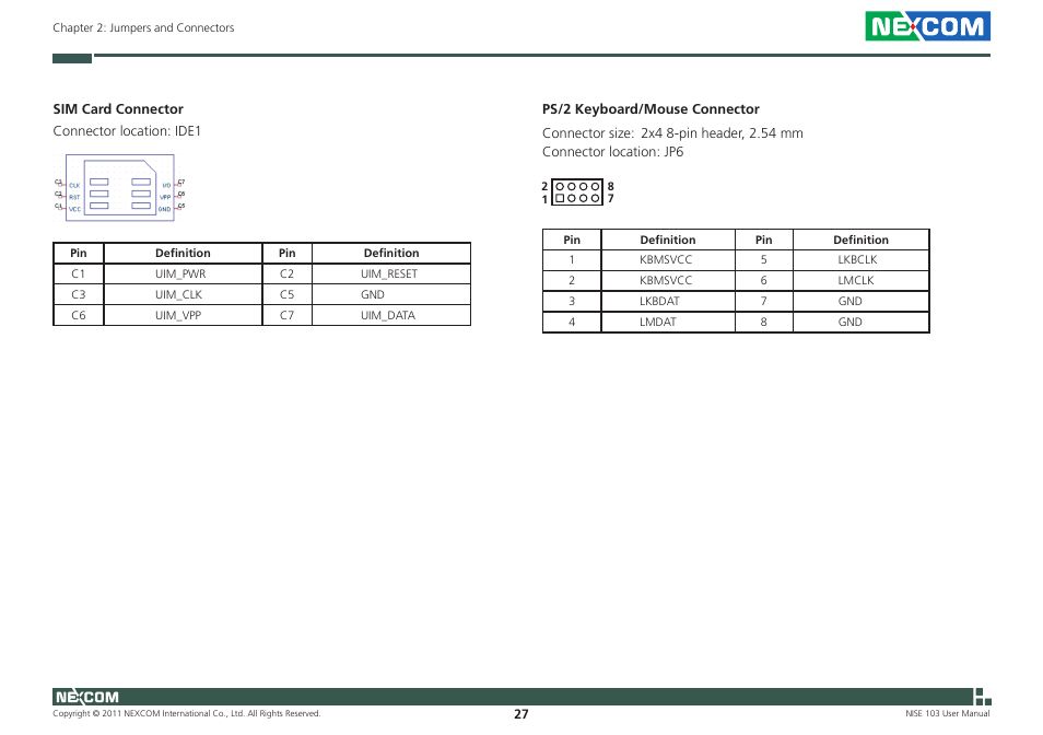 NEXCOM NISE 103 User Manual | Page 40 / 83