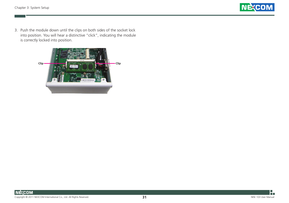 NEXCOM NISE 103 User Manual | Page 44 / 83