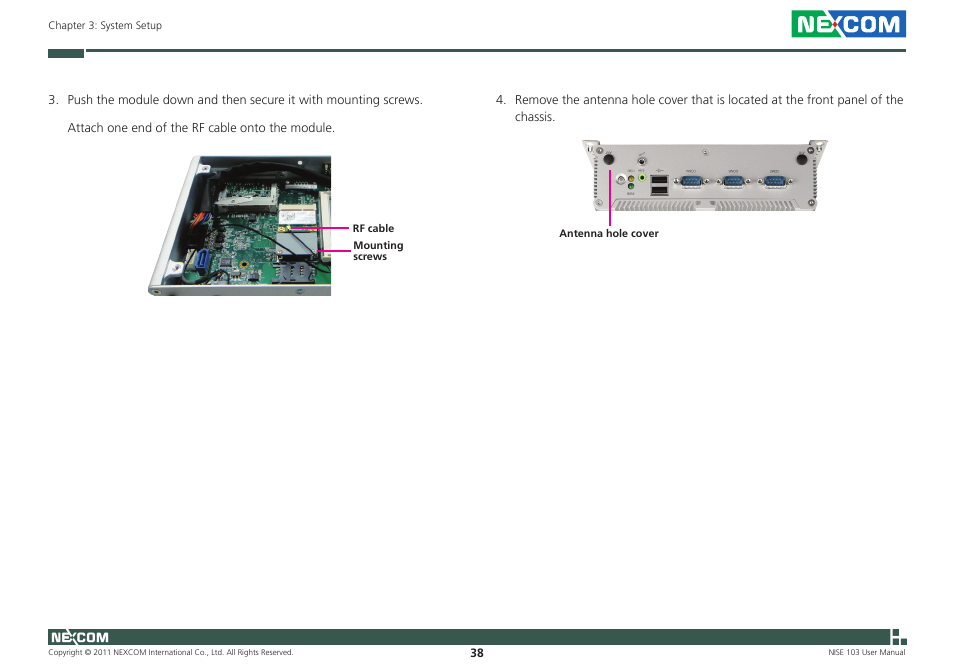 NEXCOM NISE 103 User Manual | Page 51 / 83
