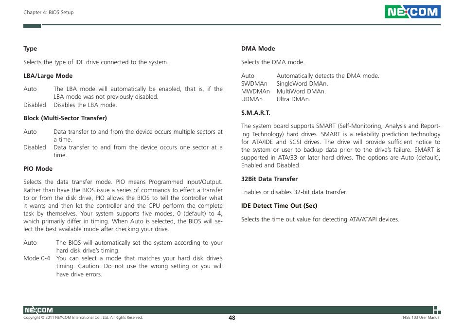 NEXCOM NISE 103 User Manual | Page 61 / 83