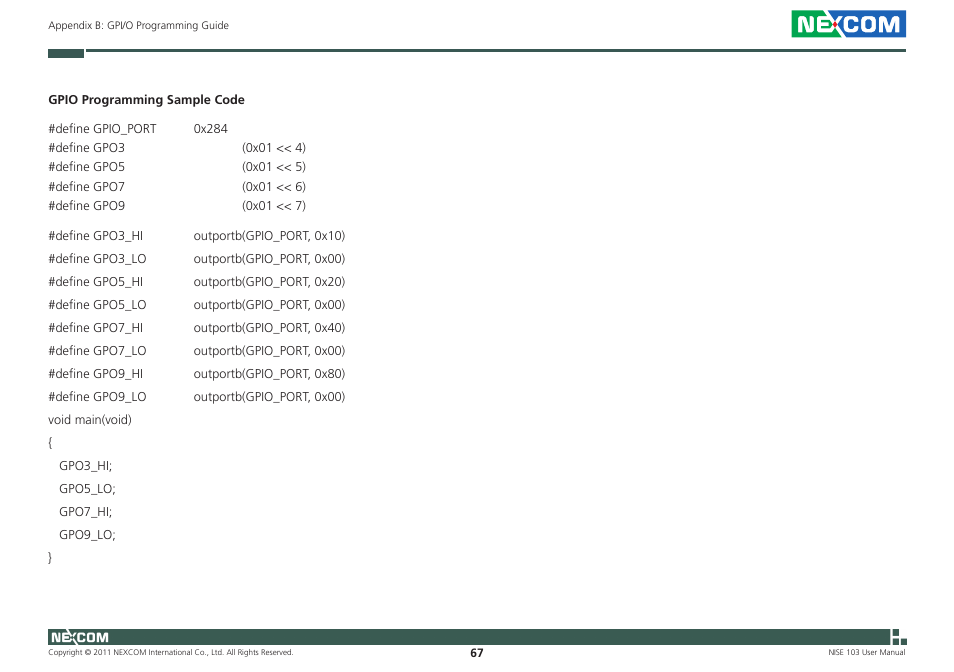 NEXCOM NISE 103 User Manual | Page 80 / 83