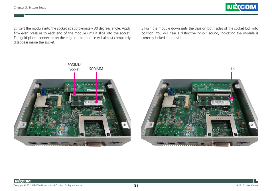 NEXCOM NISE 104 User Manual | Page 45 / 78