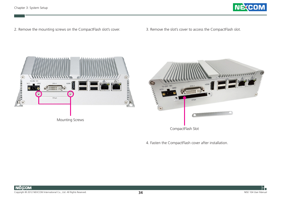 NEXCOM NISE 104 User Manual | Page 48 / 78