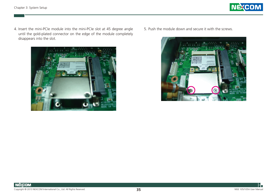 NEXCOM NISE 105 User Manual | Page 48 / 78