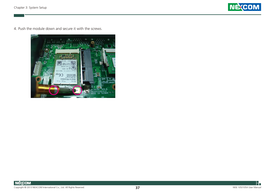NEXCOM NISE 105 User Manual | Page 50 / 78