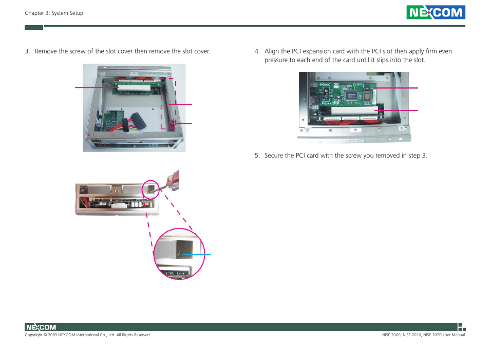 NEXCOM NISE 2000 User Manual | Page 54 / 84