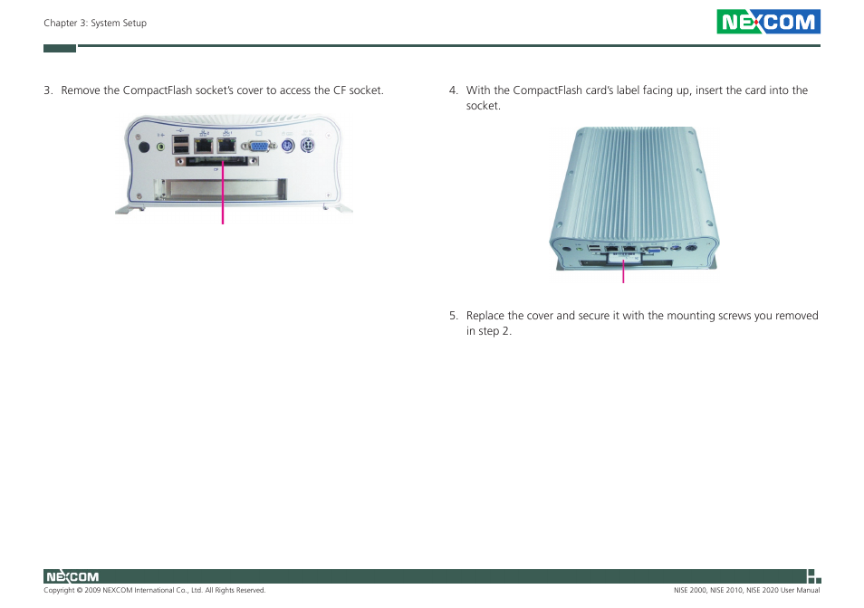 NEXCOM NISE 2000 User Manual | Page 56 / 84