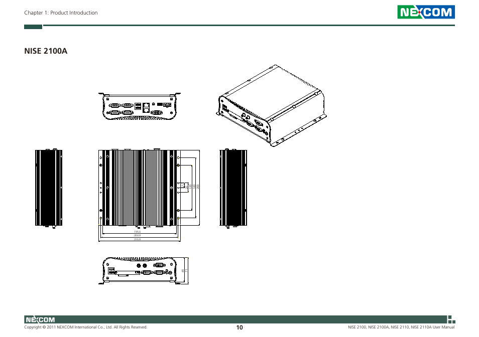 Nise 2100a | NEXCOM NISE 2100 User Manual | Page 23 / 87