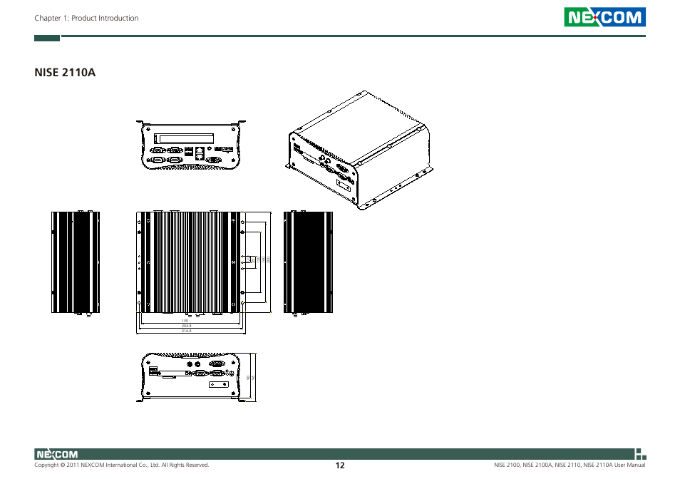 Nise 2110a | NEXCOM NISE 2100 User Manual | Page 25 / 87