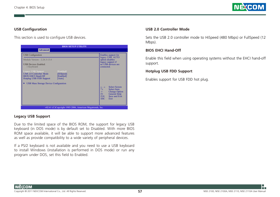 NEXCOM NISE 2100 User Manual | Page 70 / 87