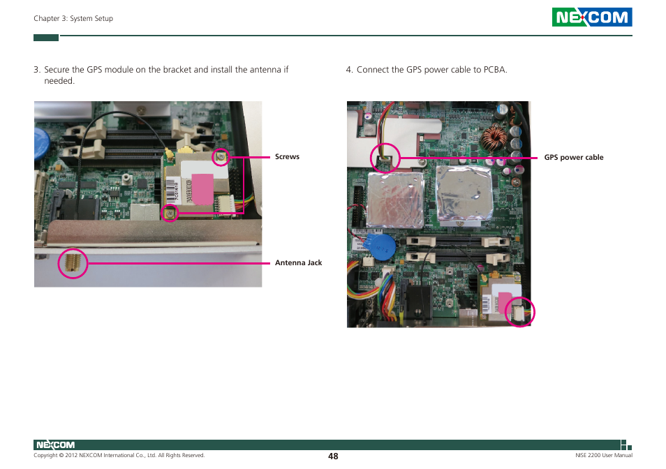 NEXCOM NISE 2200 User Manual | Page 62 / 110
