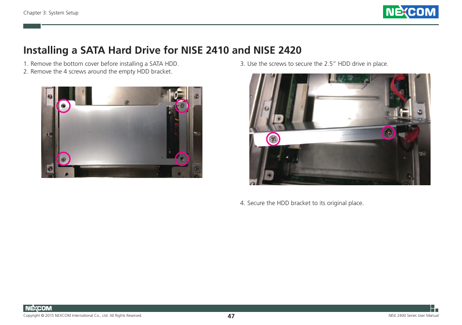 NEXCOM NISE 2400 User Manual | Page 61 / 84