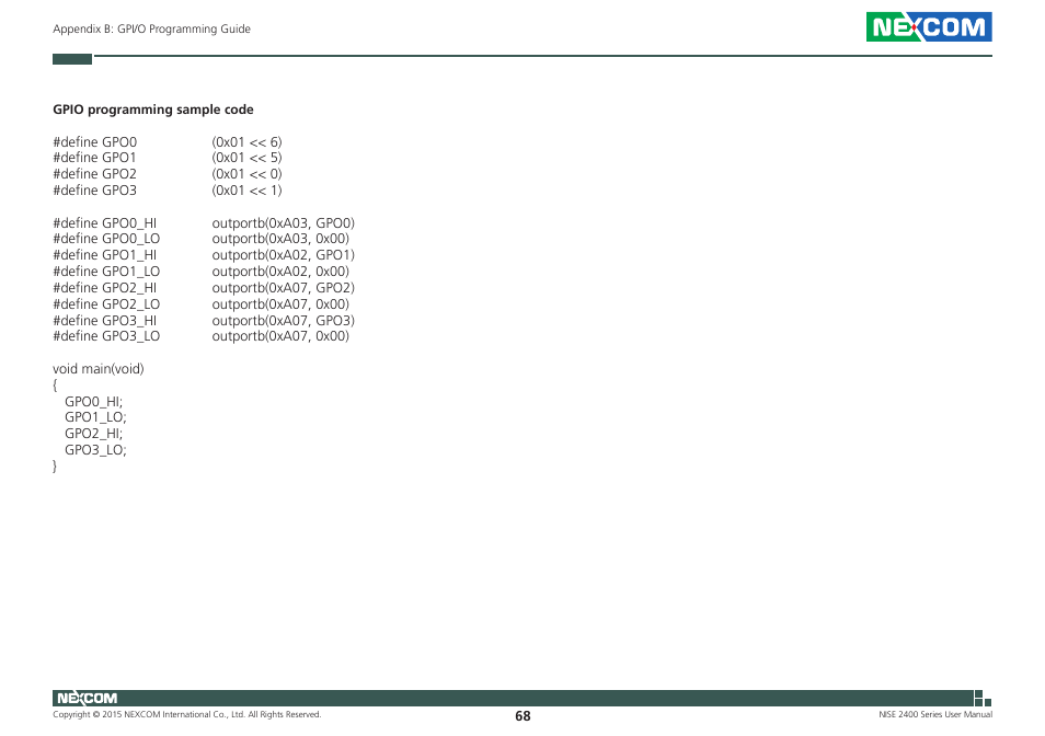 NEXCOM NISE 2400 User Manual | Page 82 / 84