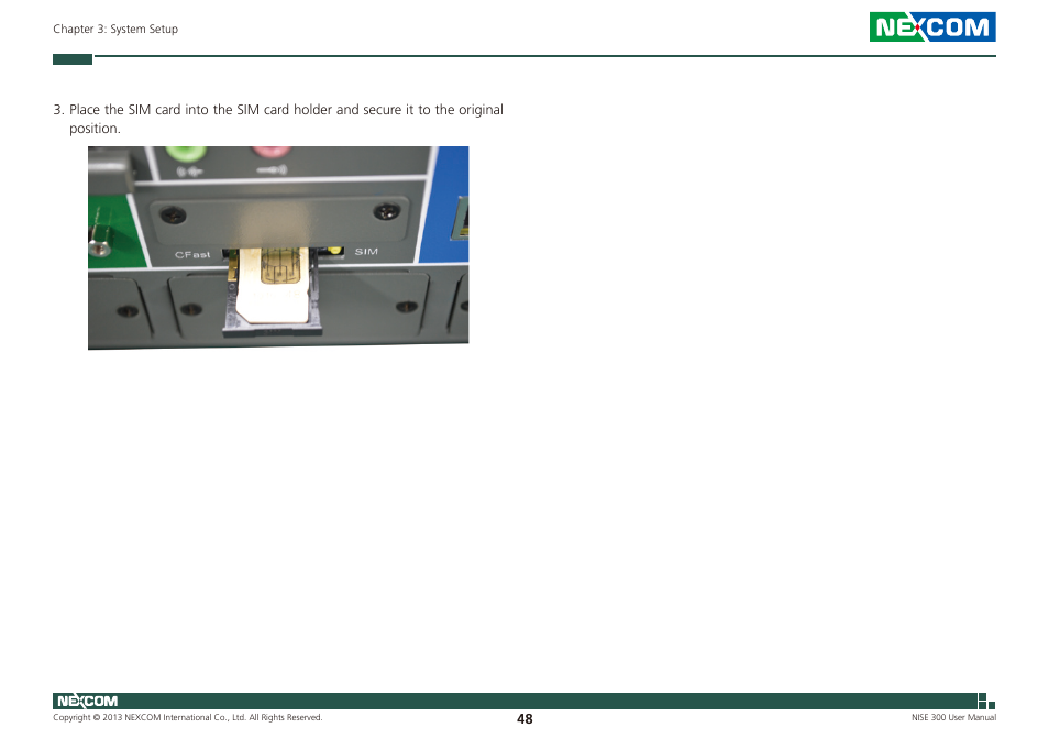 NEXCOM NISE 300 User Manual | Page 62 / 95