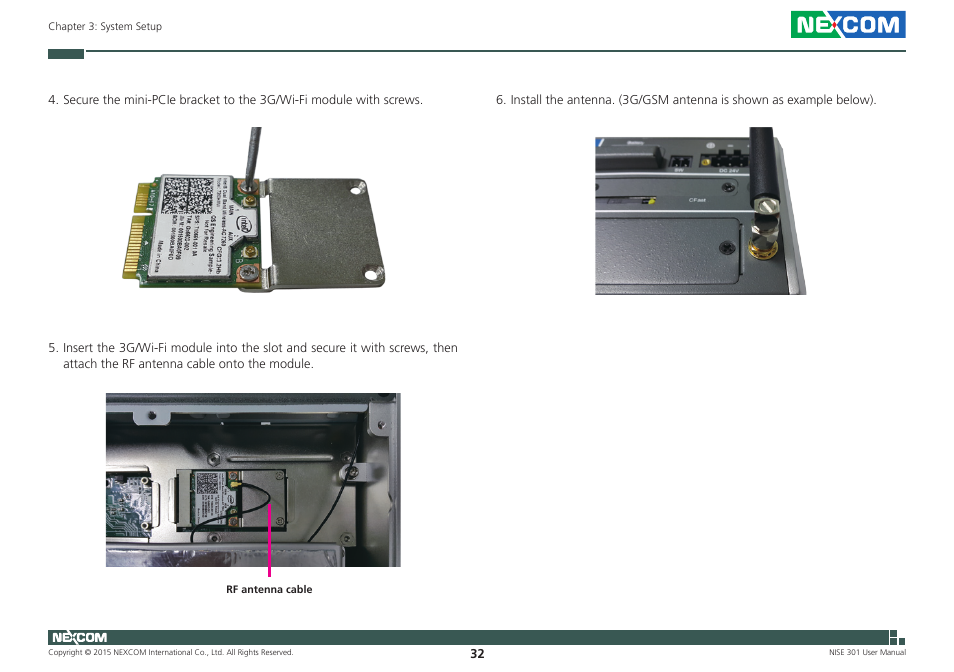 NEXCOM NISE 301 User Manual | Page 46 / 74